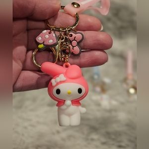Sanrio characters My Melody keychain charm